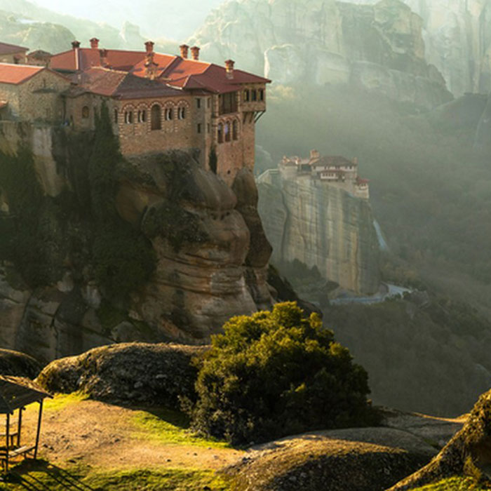 Meteora, the Stone City of the Rocks